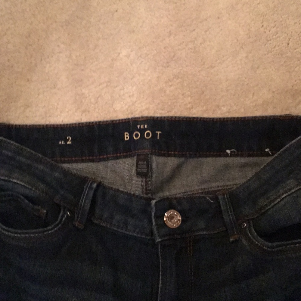 Bootcut White House Black Market blue jeans - Picture 2 of 3